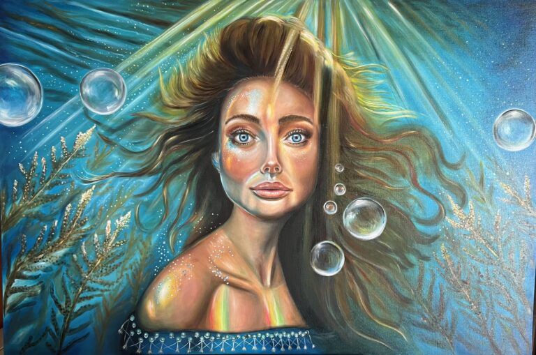 painting - Surrender in trust